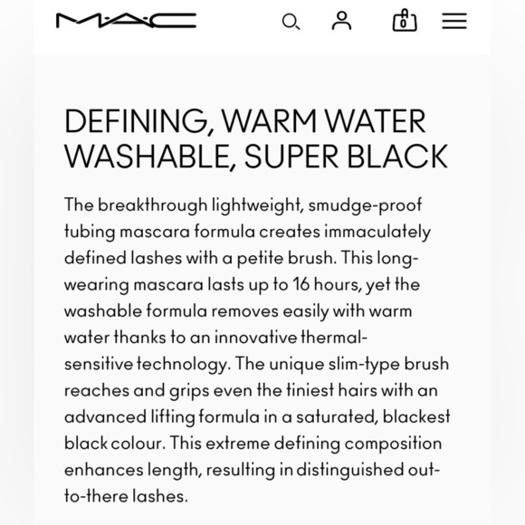 NEW (Bundle of 3) MAC Extended Play Gigablack Lash Mascara in Intense Black - Picture 4 of 5